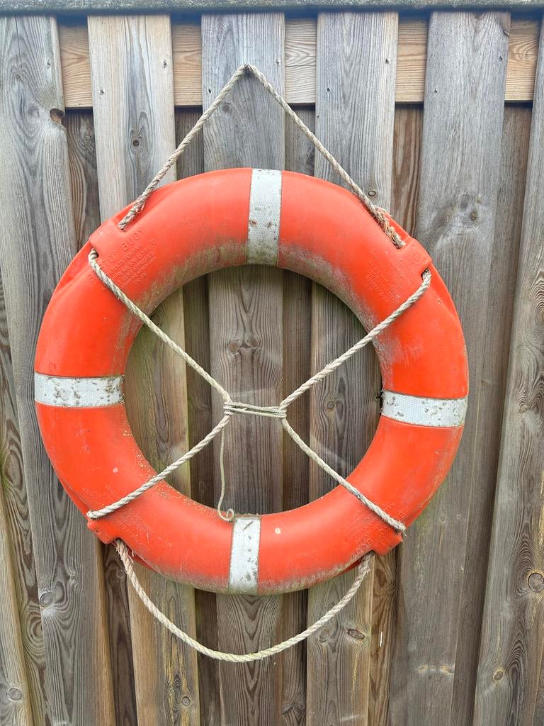2x Reddingsboei - Decoratie of Functioneel, Ophalen, Zo goed als nieuw