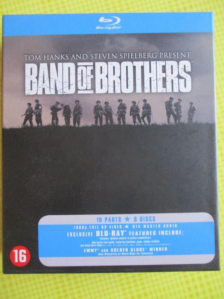 Band of brothers - 6 Blu-Ray disc set, Ophalen of Verzenden, Zo goed als nieuw, Actie, Boxset