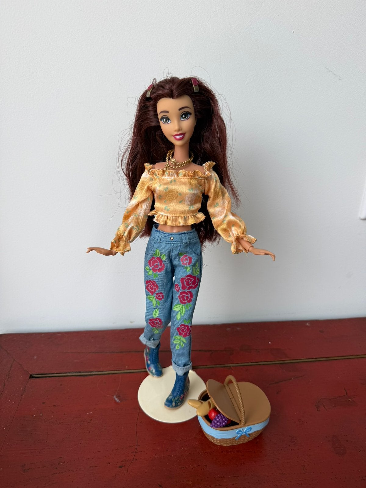 Belle Disney pop, Verzamelen, Poppen, Ophalen of Verzenden, Zo goed als nieuw, Pop