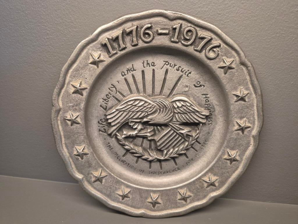 Liberty Bord van Tin, Antiek en Kunst, Antiek | Tin, Ophalen of Verzenden