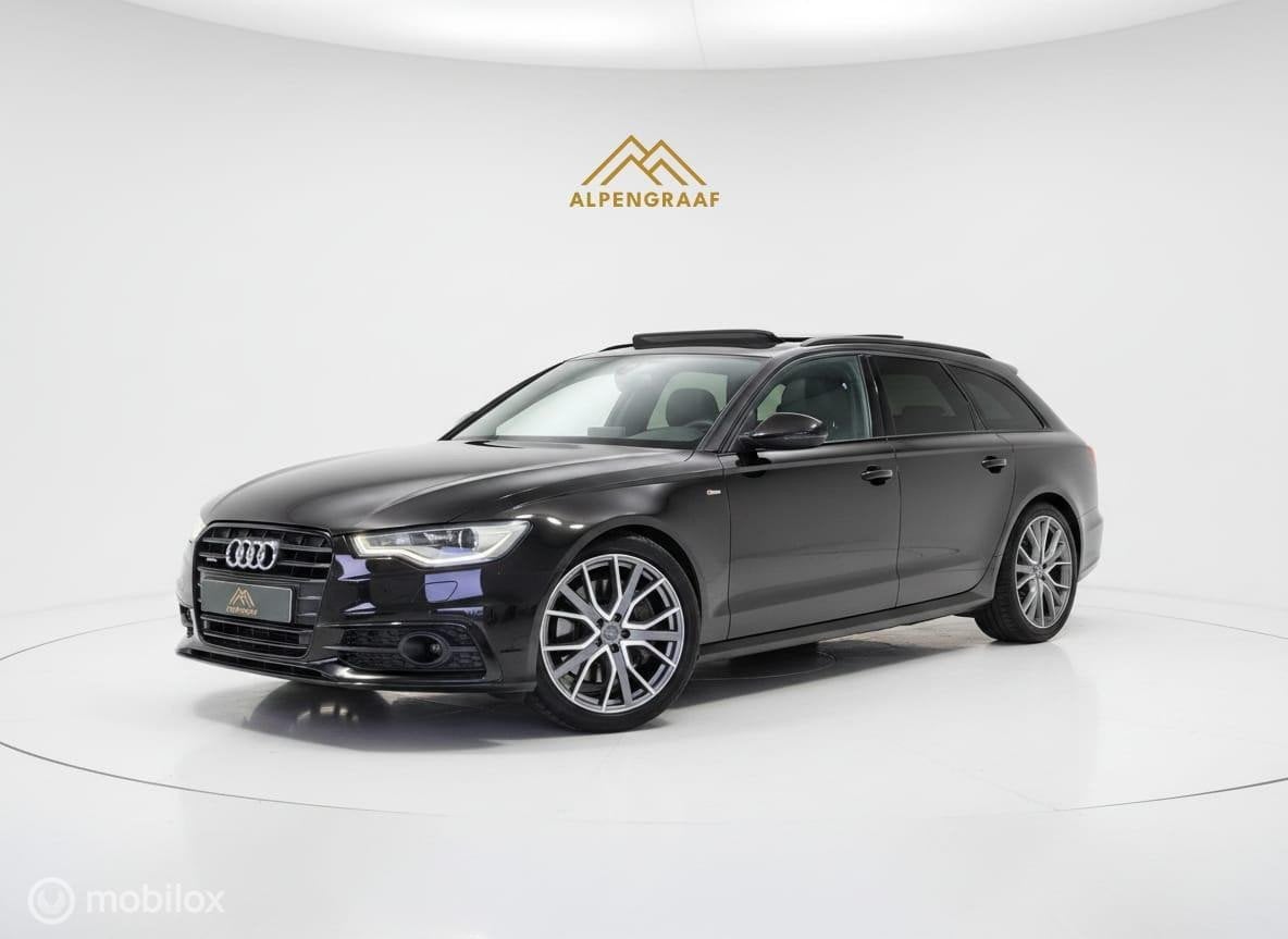 Audi A6 Avant 3.0 TFSI S-Line quattro Sport Edition Pro line, Auto's, Automaat, Euro 5, Gebruikt, Zwart