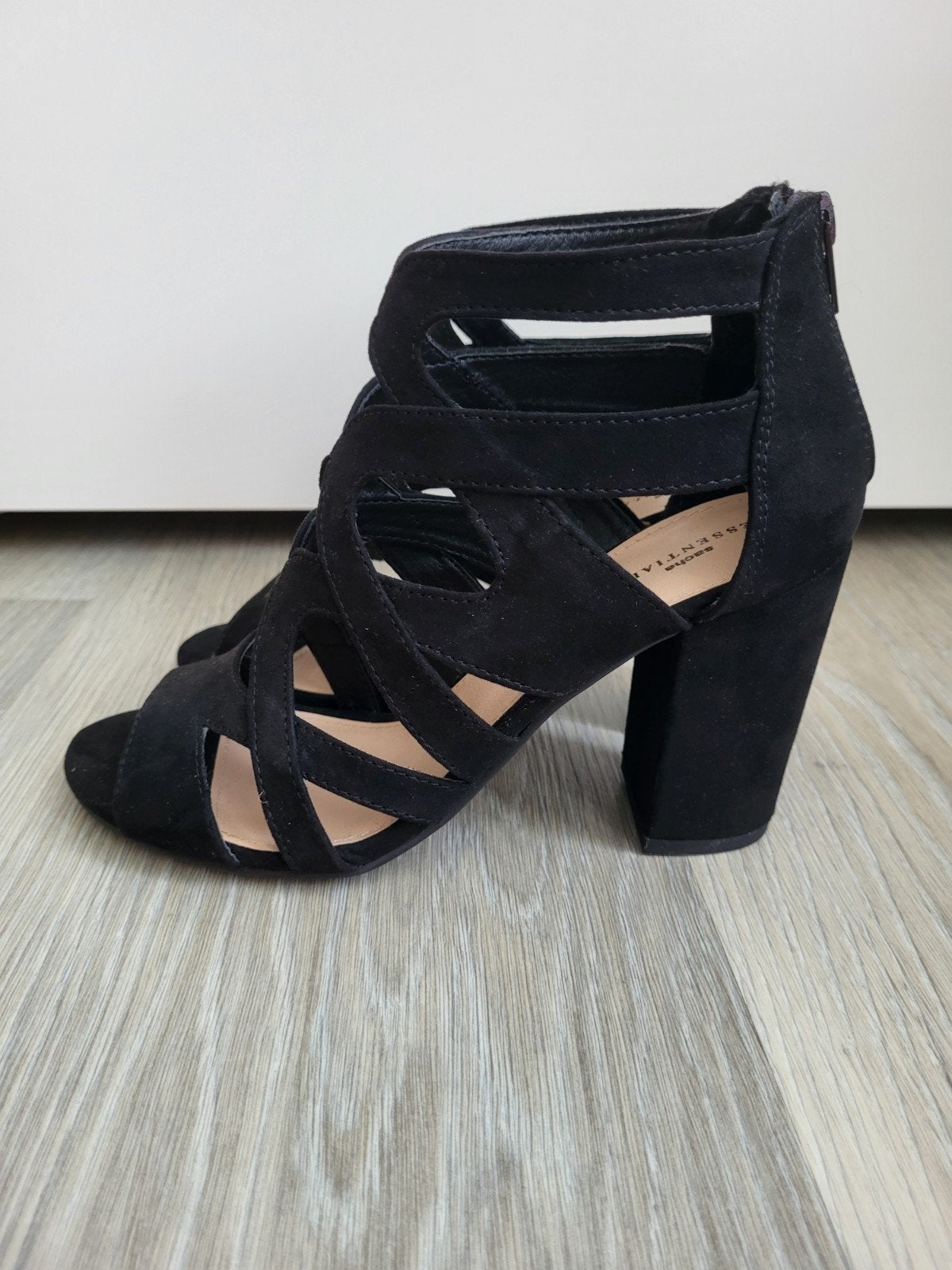 Zwarte Hakken Sacha, Zwart, Nieuw, Ophalen of Verzenden, Schoenen met hoge hakken