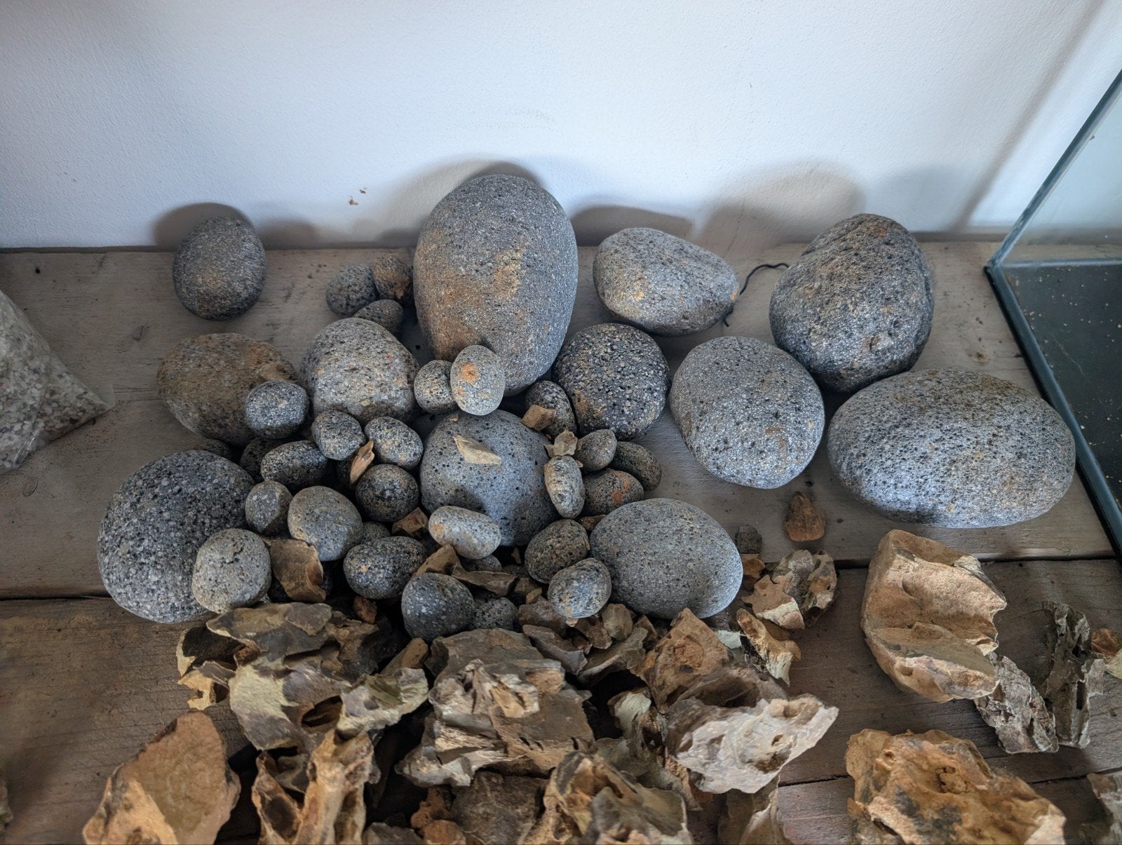 Stenen voor aquscaping aquarium terrarium kleine prijzen, Ophalen