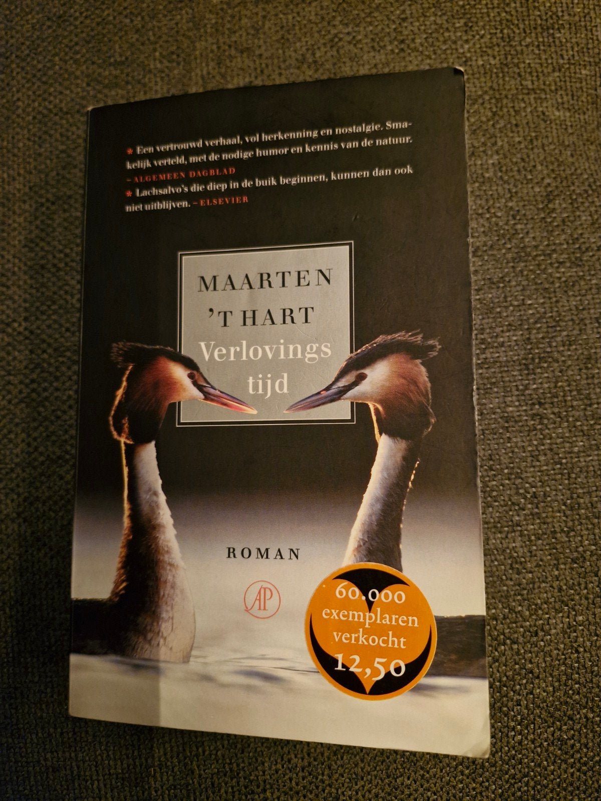 Maarten 't Hart - Verlovingstijd (Roman), Boeken, Ophalen of Verzenden, Gelezen, Maarten 't Hart, Nederland