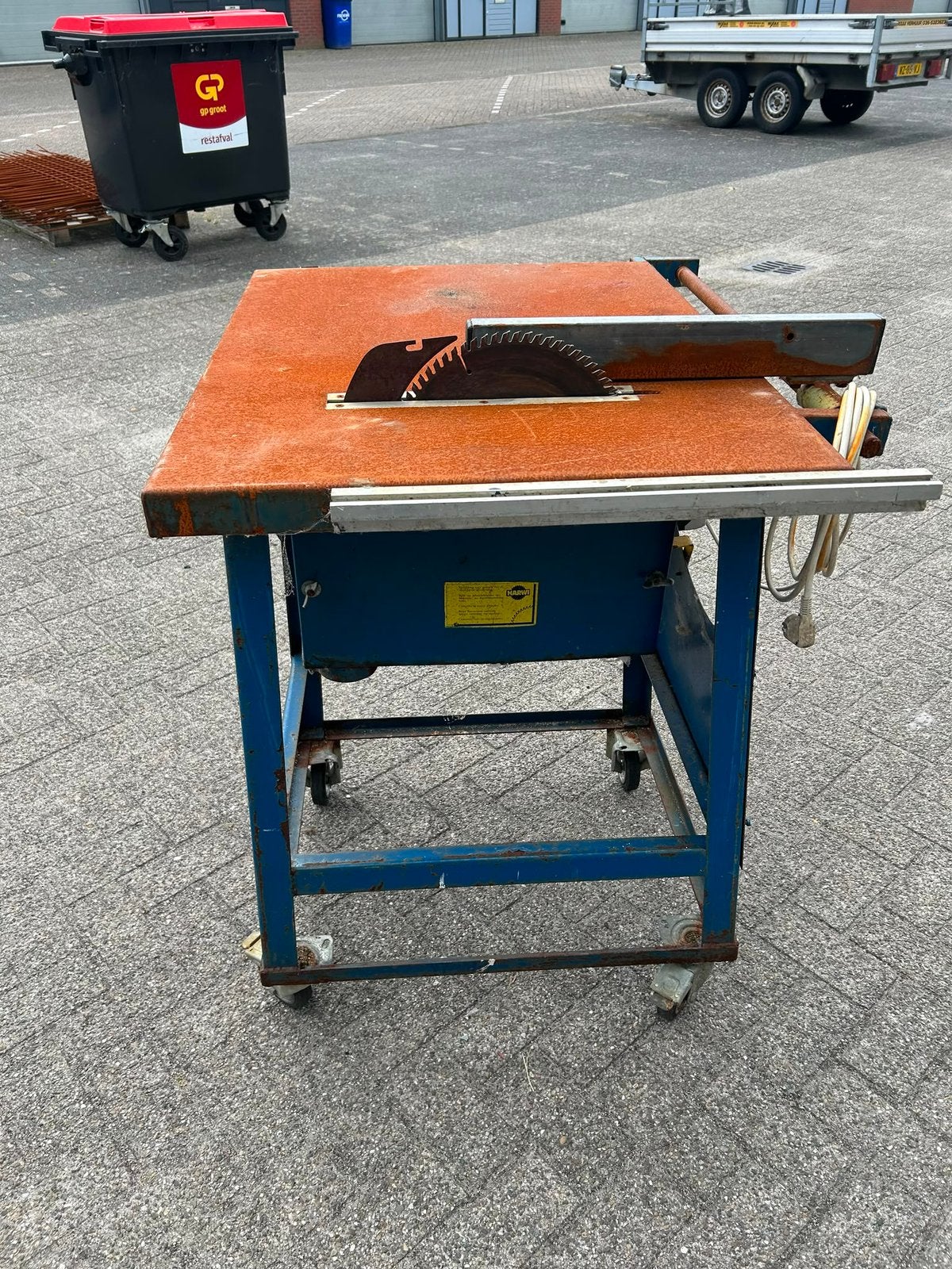 HARWI zaagmachine, Doe-het-zelf en Verbouw, Gereedschap | Zaagmachines, Ophalen, Gebruikt, Cirkelzaag, 70 mm of meer