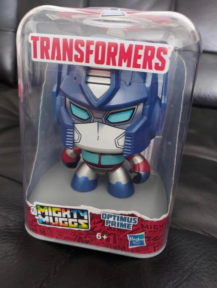 Te koop; Transformers Optimus Prime, mighty muggs, Overige generaties, Ophalen of Verzenden, Nieuw, Autobots