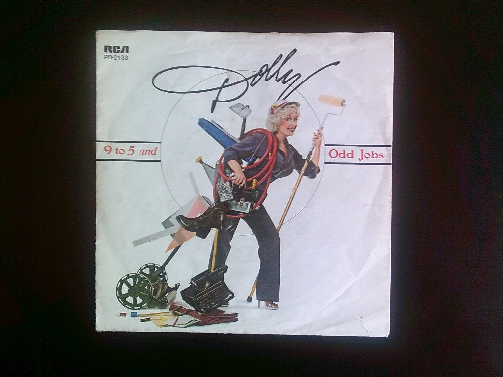 2 vinyl singles van dolly parton, Cd's en Dvd's, Vinyl | Rock, 7 inch, Ophalen of Verzenden, Zo goed als nieuw, EP