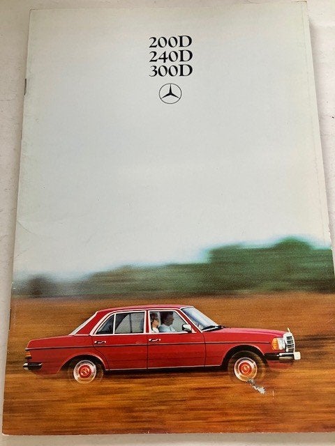 Mercedes-Benz      W123       NL      Brochure Juli 1980, Ophalen of Verzenden, Gelezen, Mercedes