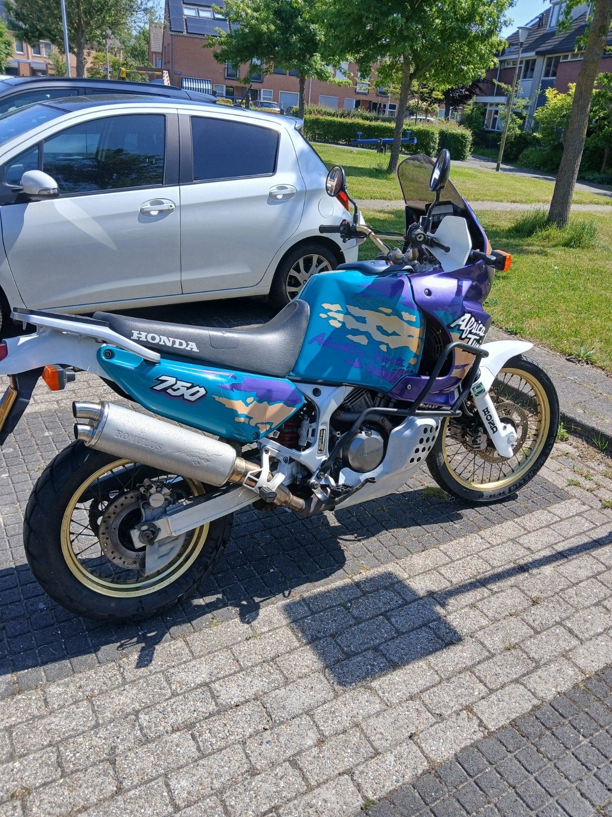 Honda africa twin xrv 750 rd07a rd07 bjr '94 80000km., Motoren, Motoren | Honda, 750 cc, 2 cilinders, Motorrijbewijs A, Particulier