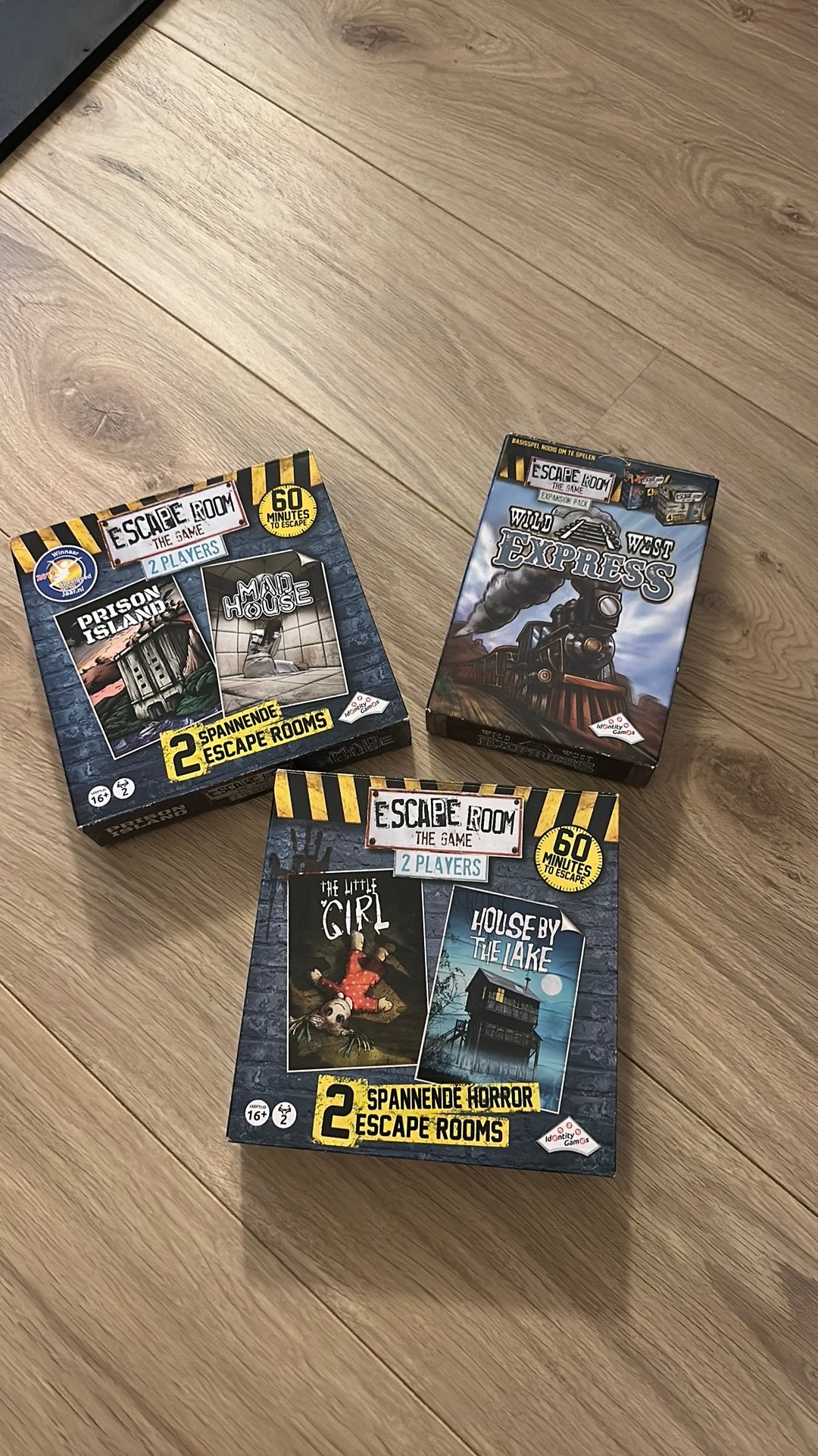 Escape room the game, Hobby en Vrije tijd, Ophalen, Zo goed als nieuw