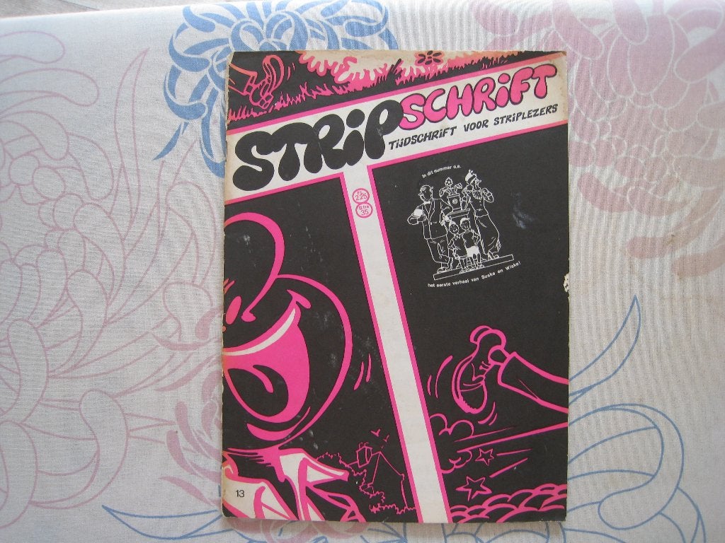 Stripschrift nr 13 + bijlage, Boeken, Stripboeken, Gelezen, Eén stripboek, Ophalen of Verzenden