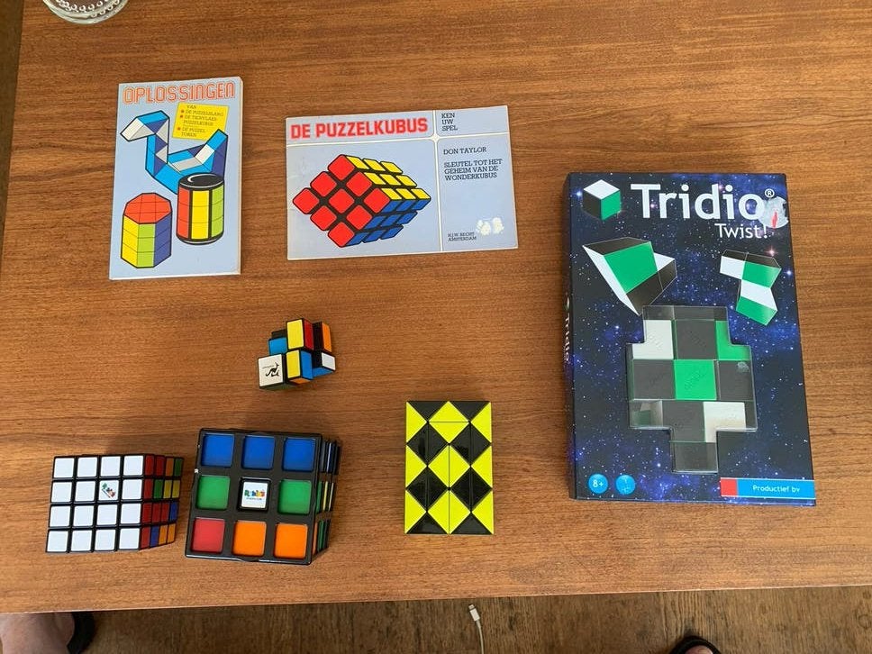 Rubik's kubussen en puzzelboeken, Ophalen of Verzenden, Gebruikt, Rubik's of 3D-puzzel