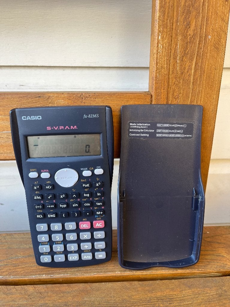 Wetenschappelijke rekenmachine - casio fx-82ms, Ophalen of Verzenden