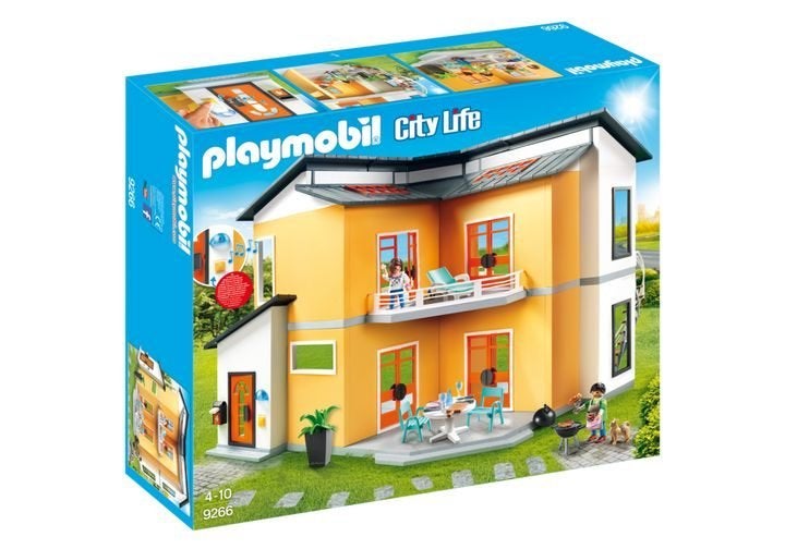 9266 modern woonhuis, Complete set, Nieuw, Ophalen of Verzenden, City life