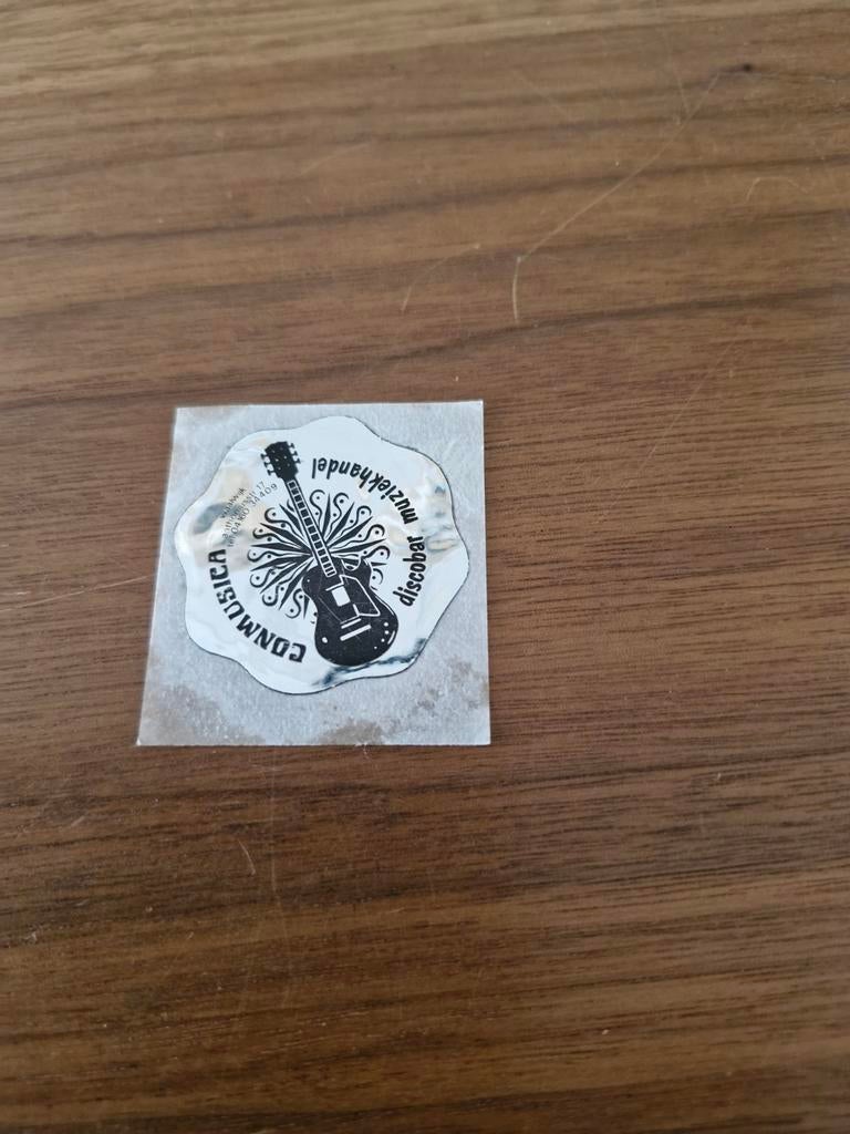 7258 Muziekhandel Discobar Conmusica Sticker, Ophalen of Verzenden, Nieuw
