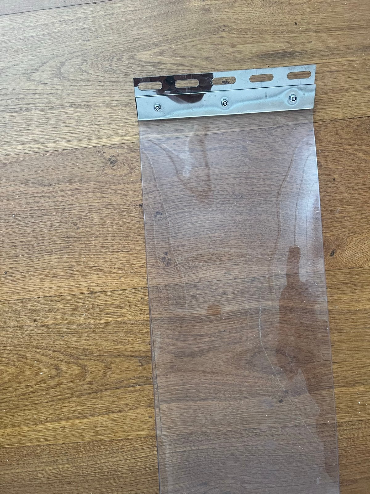 Transparante PVC stroken voor tochtgordijn/deur, Ophalen of Verzenden, Zo goed als nieuw