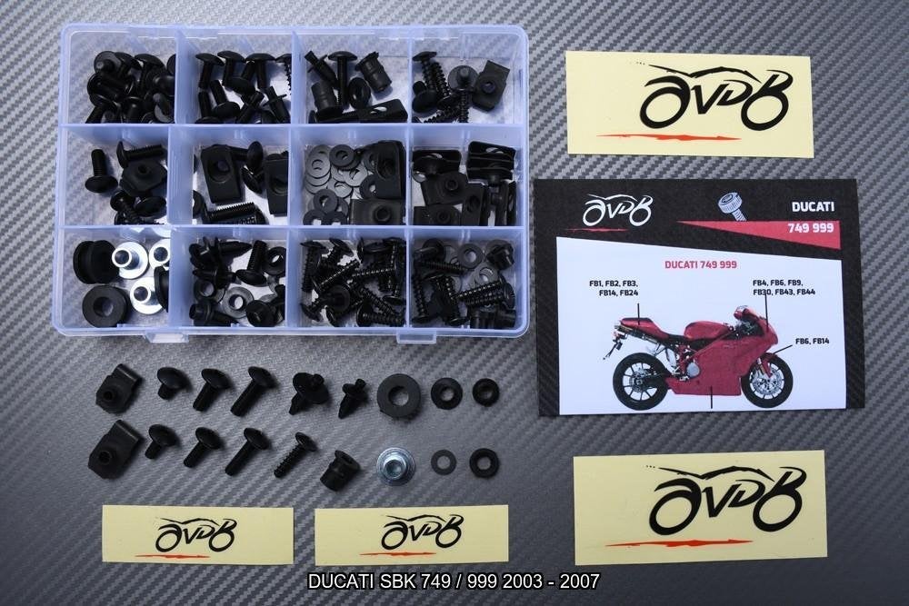 Kuip bouten set voor DUCATI SBK 749 / 999 2003 2007, Motoren, Verzenden, Nieuw
