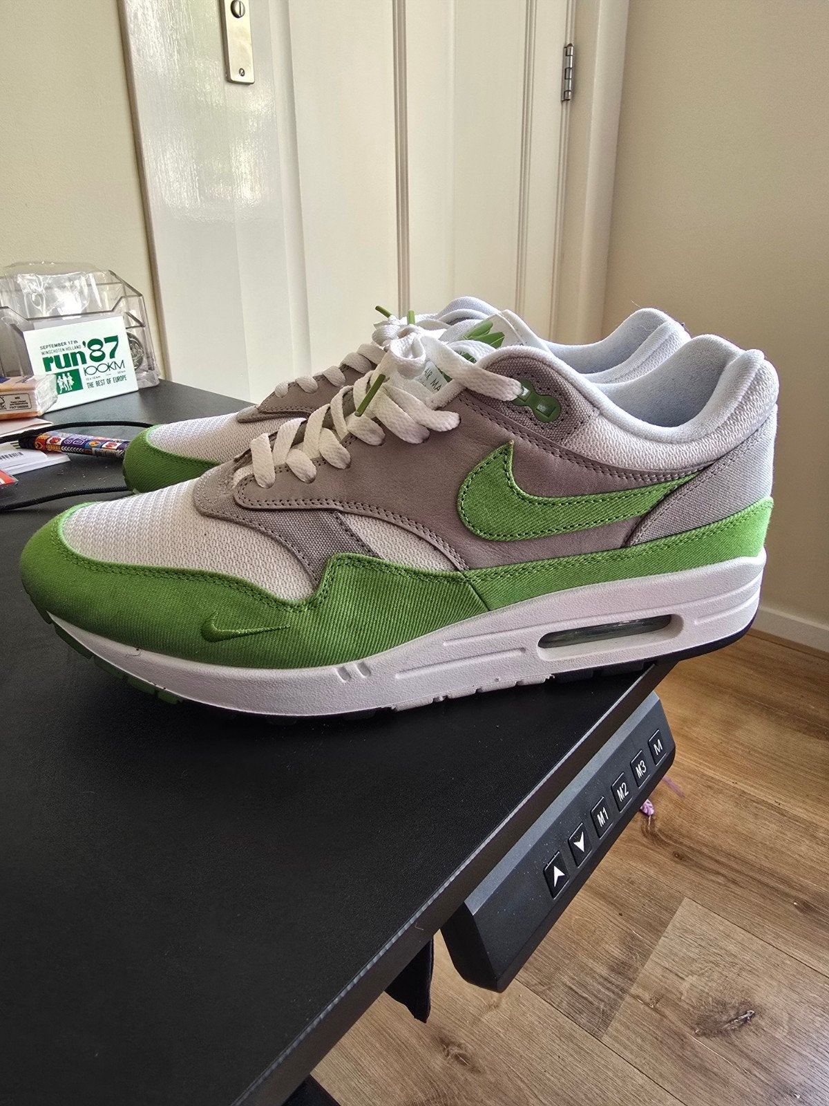 Nike Air Max 1 Patta Chlorophyll Retro - Maat 45.5, Ophalen of Verzenden, Zo goed als nieuw, Overige kleuren
