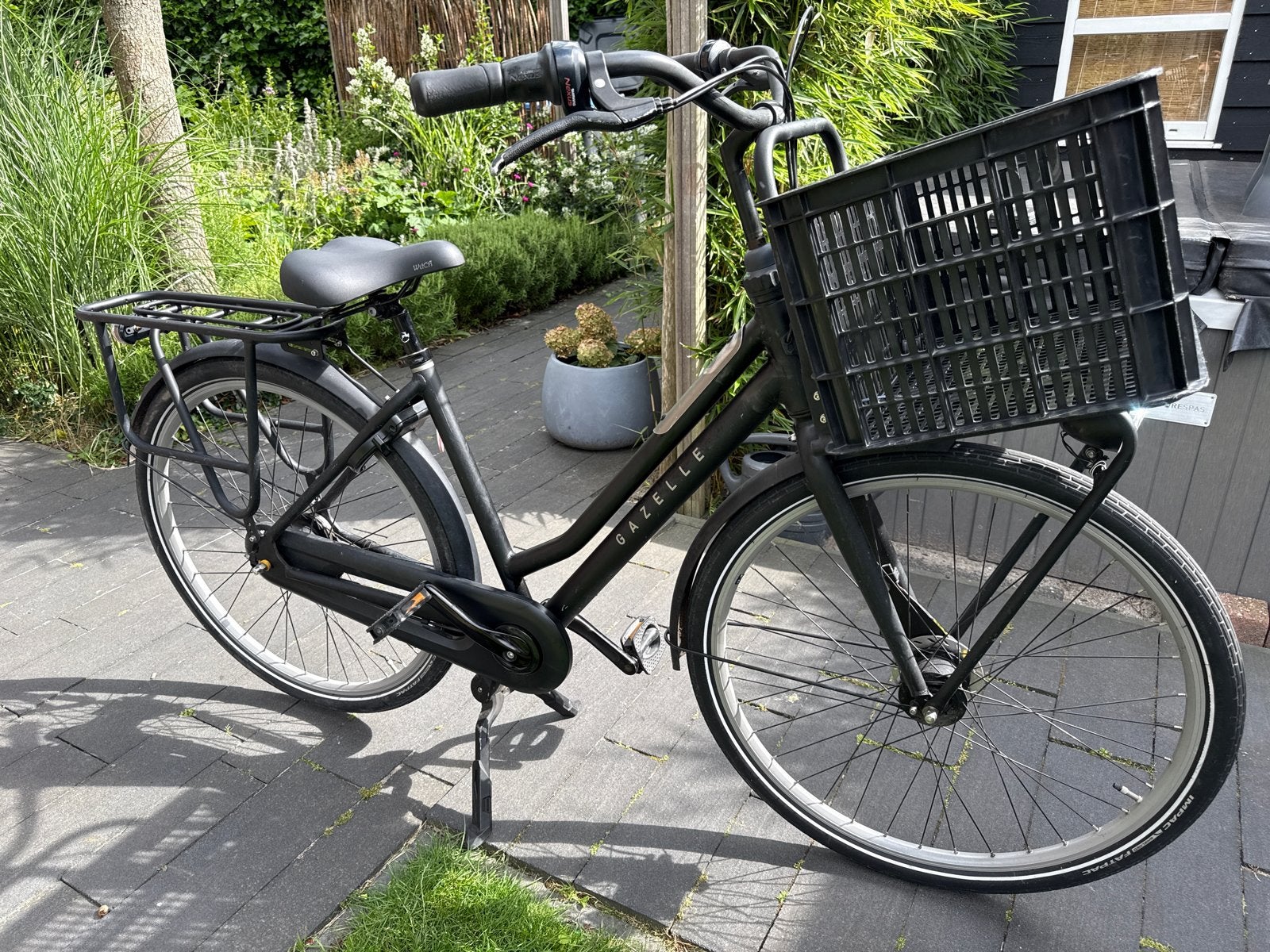 Gazelle HeavyDuty Damesfiets, Ophalen, Versnellingen, Schijfrem, Gazelle