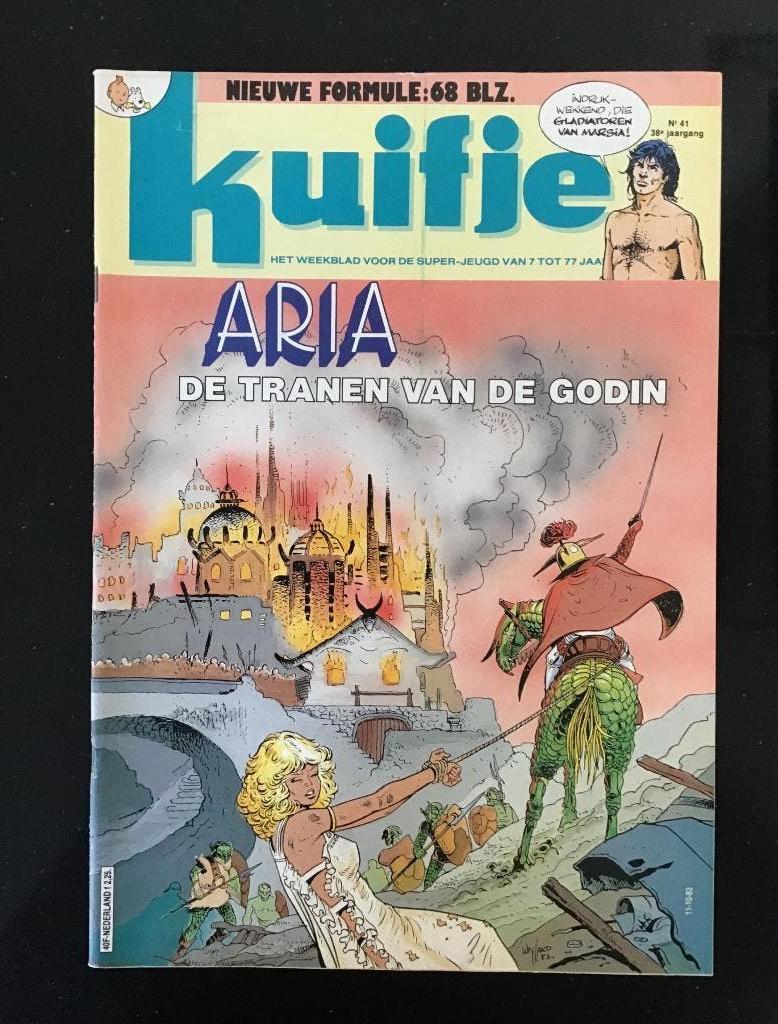 Weekblad Kuifje. Uitgave 1983. Nummer 41., Boeken, Gelezen, Kuifje, Verzenden, Eén stripboek