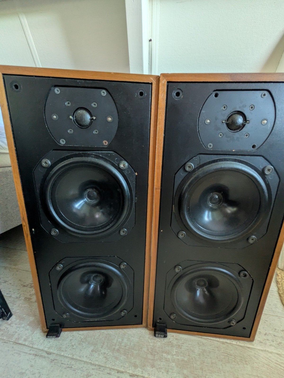 B&W DM14, Audio, Tv en Foto, Luidsprekers, Ophalen of Verzenden, 120 watt of meer, Front, Rear of Stereo speakers, Overige merken