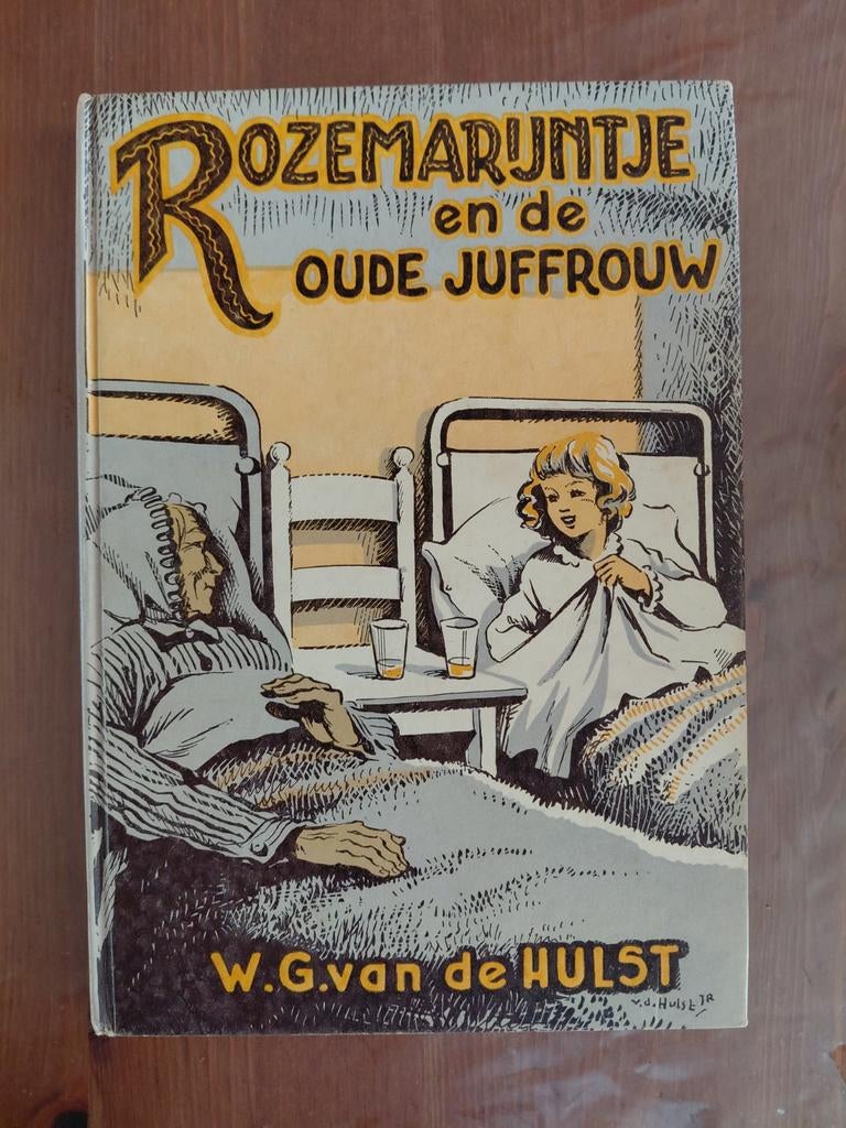 W.G van de Hulst   Rozemarijntje en de juffrouw, Antiek en Kunst, Ophalen of Verzenden