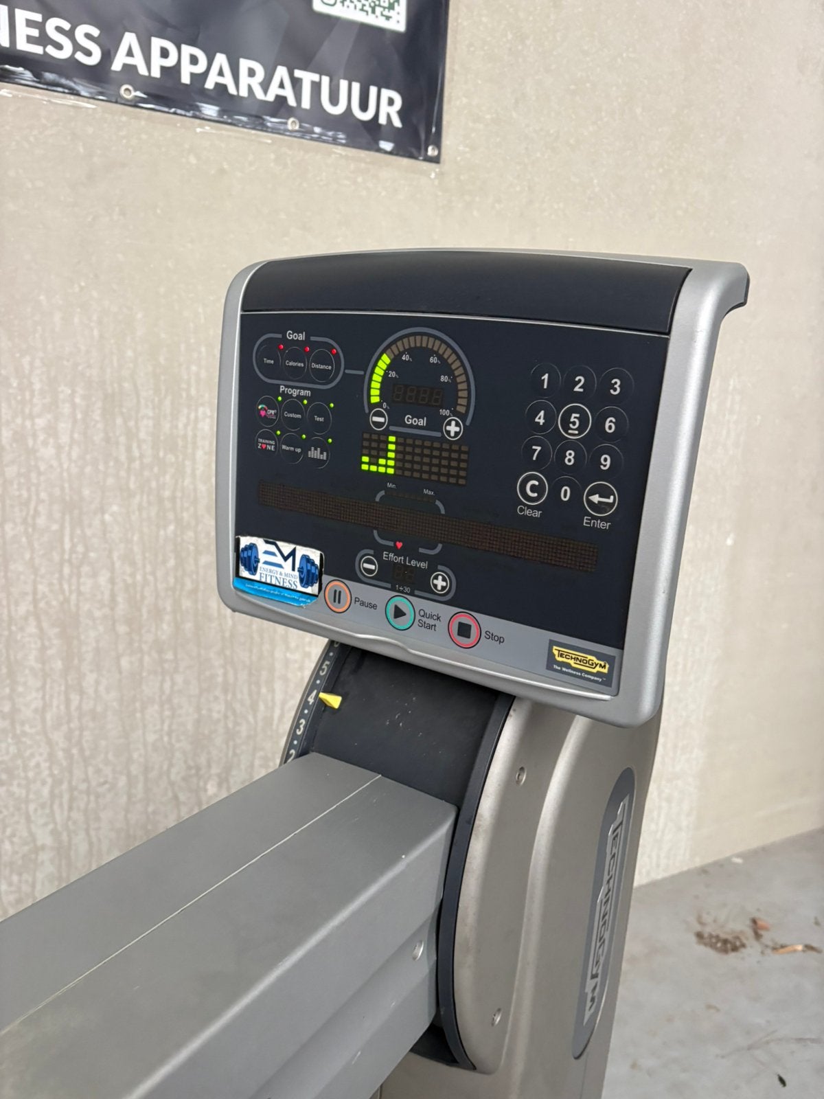 Technogym handfiets handbike, Ophalen of Verzenden, Zo goed als nieuw, Krachtstation