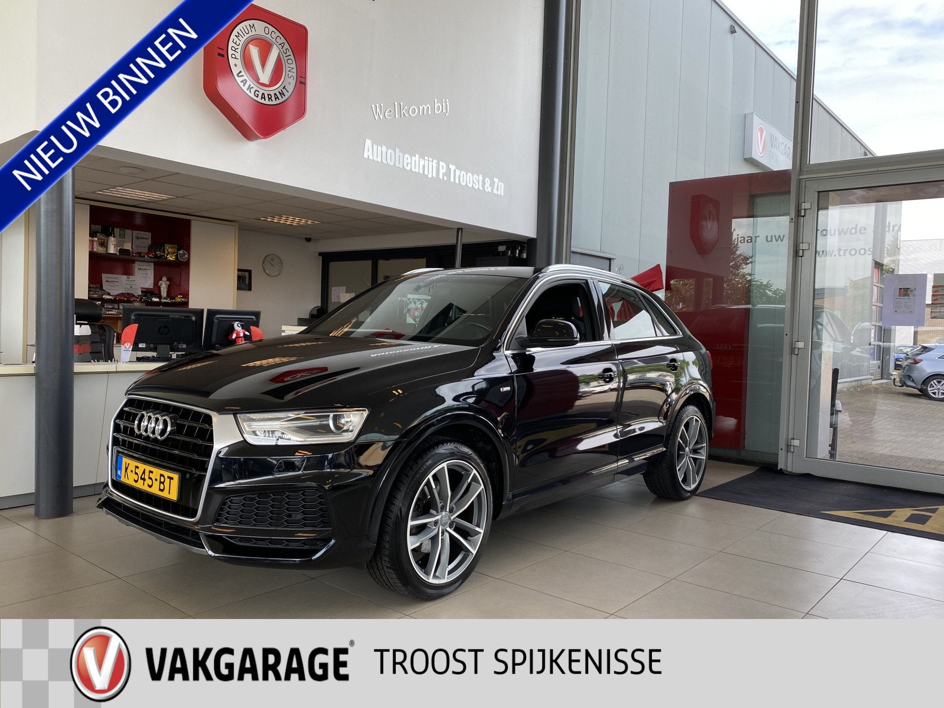 Audi Q3 1.4 TFSI CoD S-LINE Design Pro Line PlusAutomaat,Nav, Auto's, 12 maanden, Euro 6, 4 cilinders, Zwart