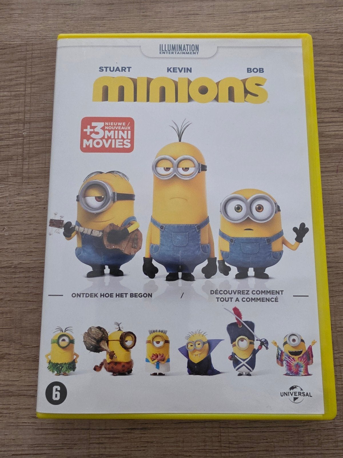 Minions, Alle leeftijden, Ophalen of Verzenden, Zo goed als nieuw, Amerikaans