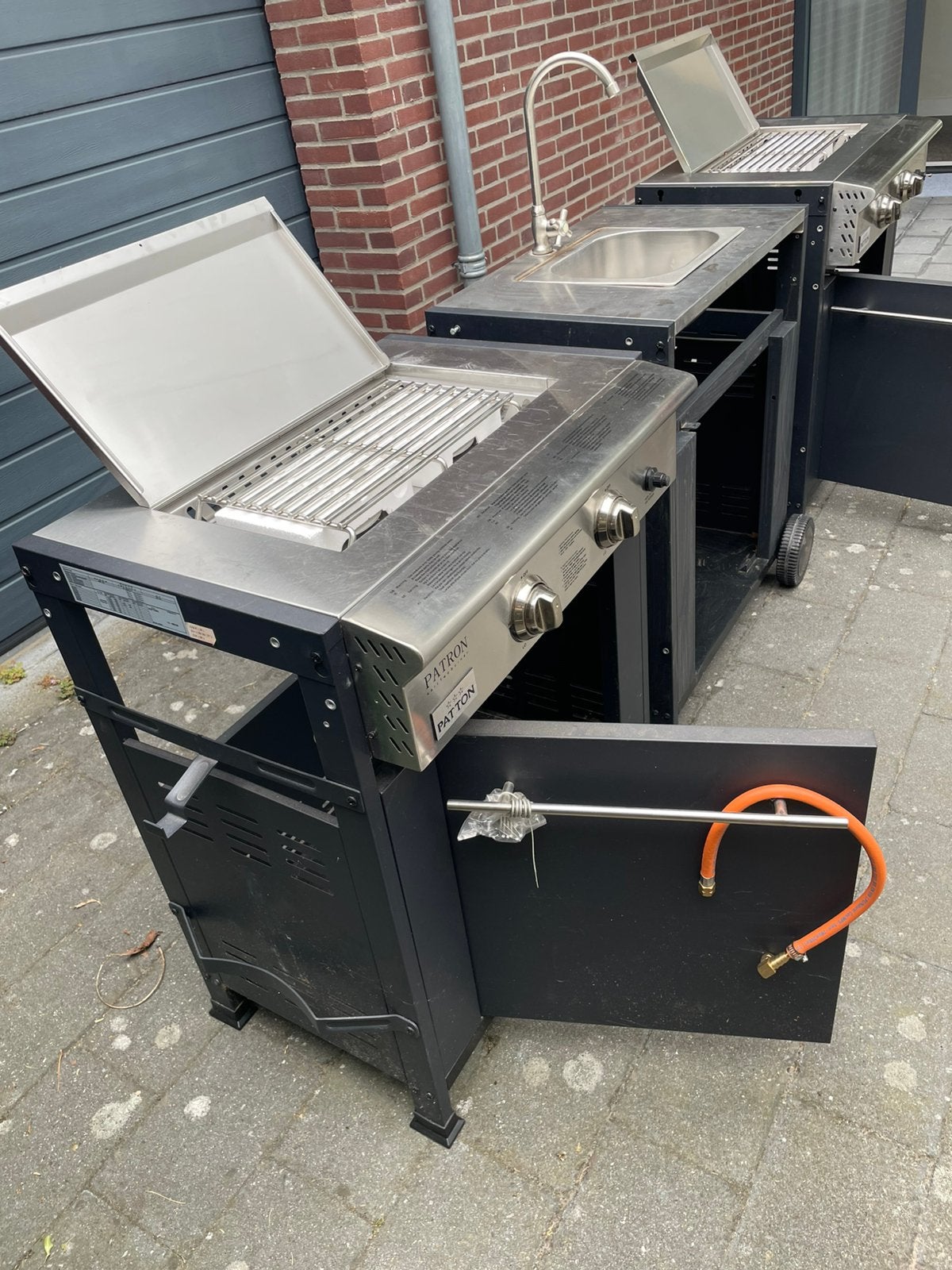 Mobiele buiten keuken, Ophalen, Zo goed als nieuw