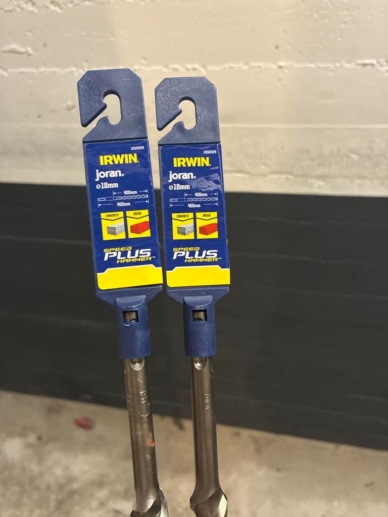 Nieuwe betonboren 400mm x 18mm (2 stuks), 600 watt of meer, Boor- en/of Breekhamer, Verzenden, Nieuw