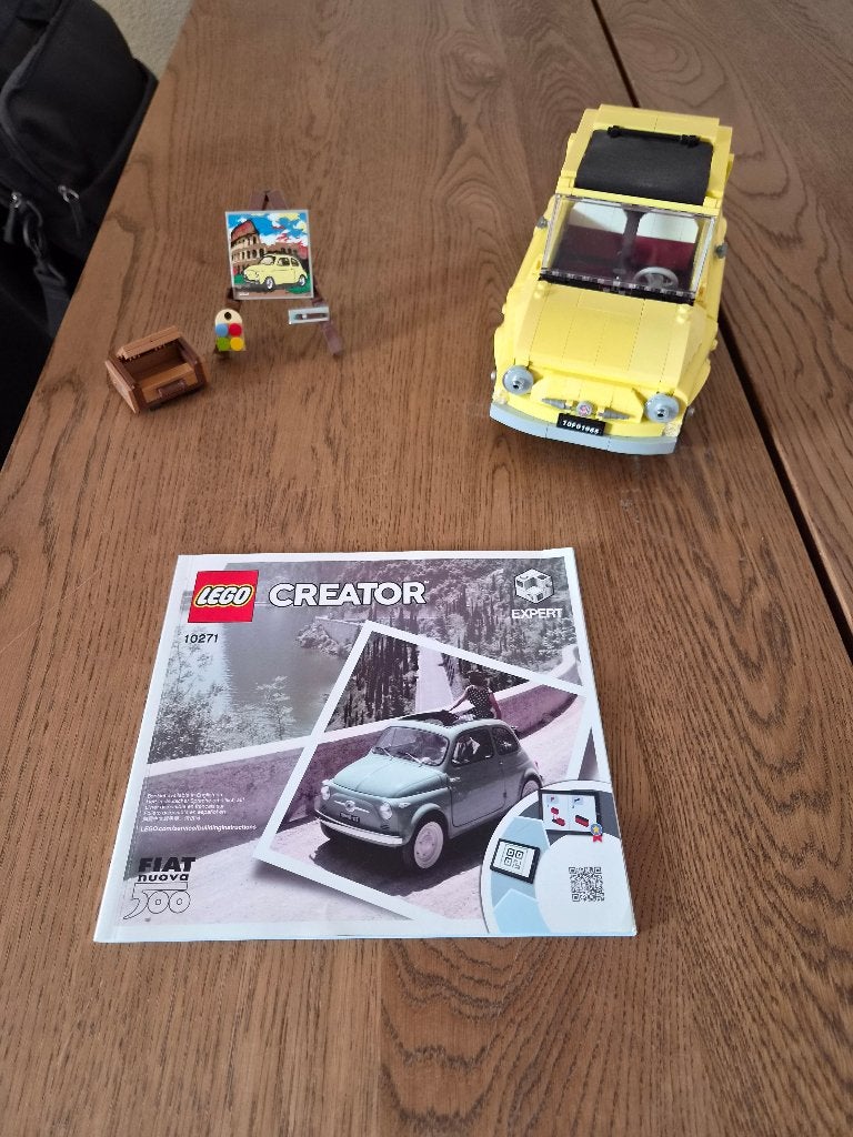 Lego 10271 Fiat 500, Lego, Compleet, Ophalen of Verzenden, Zo goed als nieuw