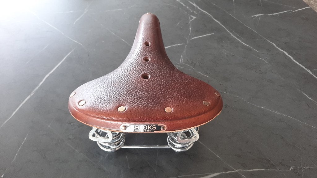 Brooks zadel B66 heren bruin, Leer, Nieuw, Ophalen of Verzenden, Brooks