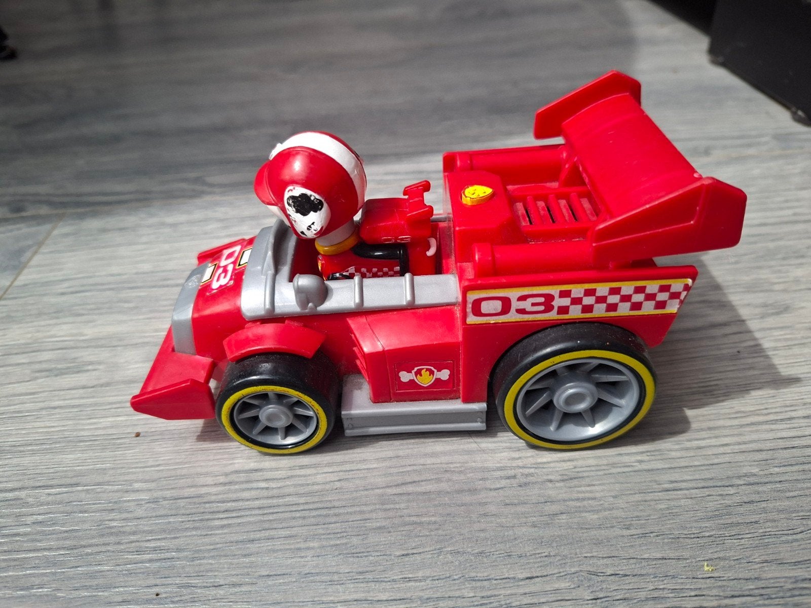 Paw Patrol Marshall Race Auto Speelgoed, Ophalen, Gebruikt