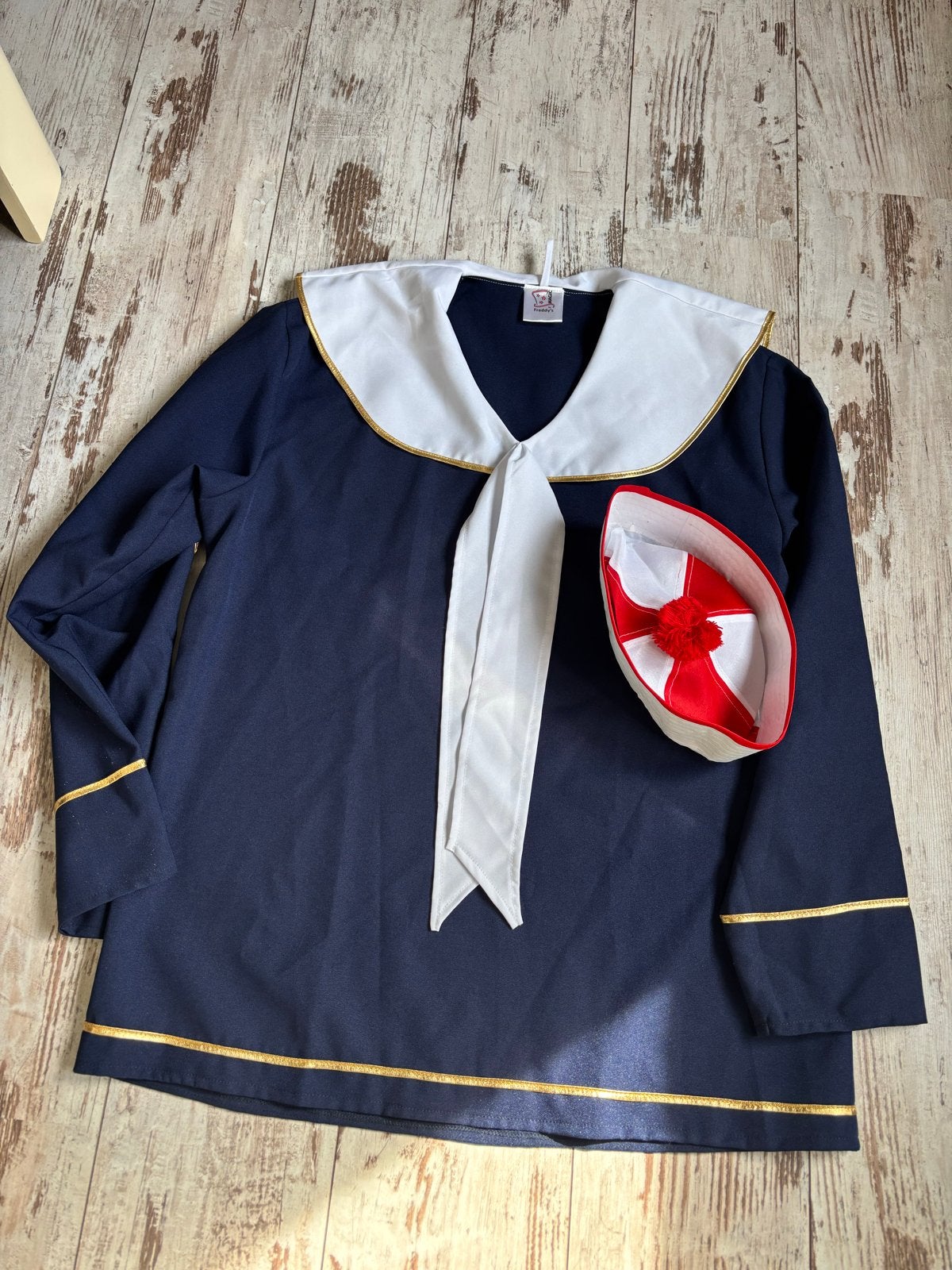 Matrozen verkleedset volwassene - Carnaval/Themafeest, Ophalen of Verzenden, Nieuw, Carnaval, Kleding