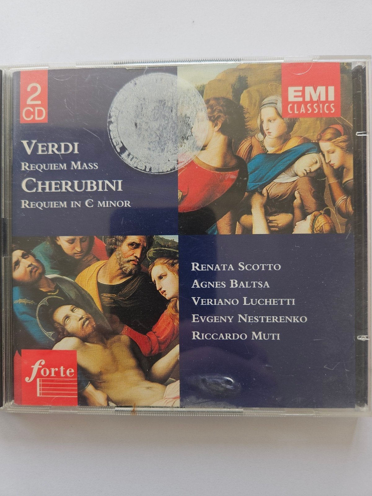Verdi & Cherubini - Requiem Mass / Requiem in C Minor (2CD), Gebruikt, Verdi, Requiem, Ophalen of Verzenden