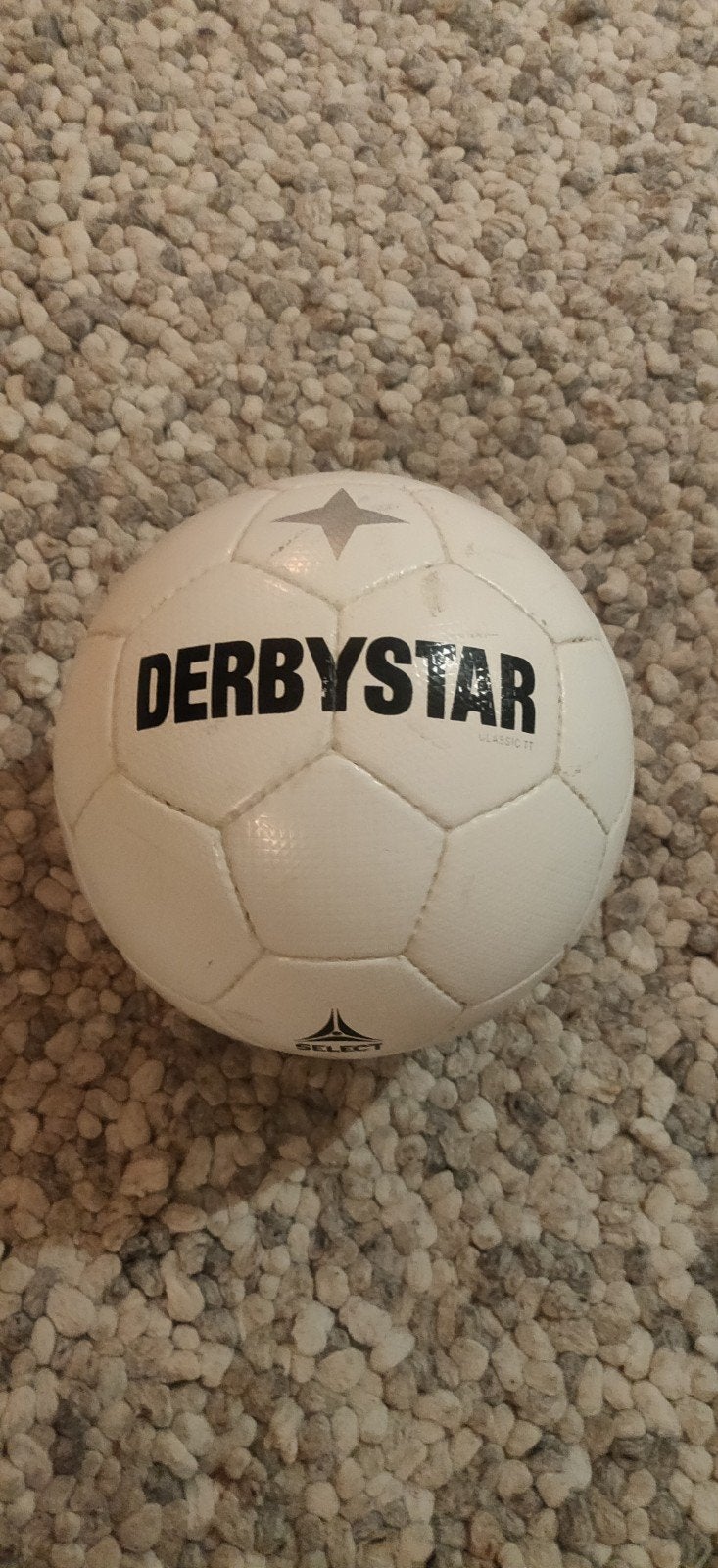 Derbystar voetbal - Maat 5, Sport en Fitness, Voetbal, Ophalen of Verzenden, Zo goed als nieuw, Bal