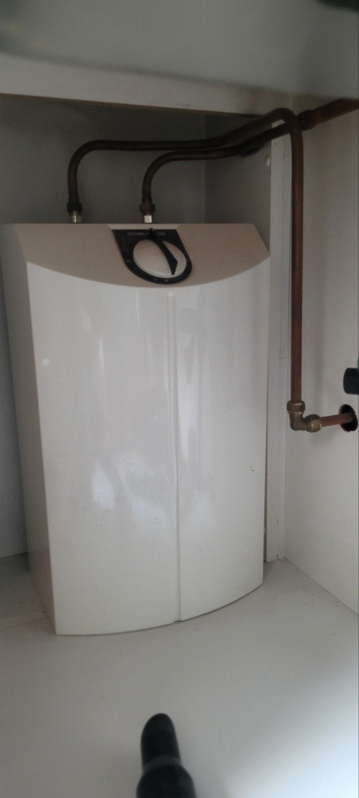 Stiebel boiler 10 l, Ophalen, Boiler, Minder dan 20 liter, 6 t/m 10 jaar oud