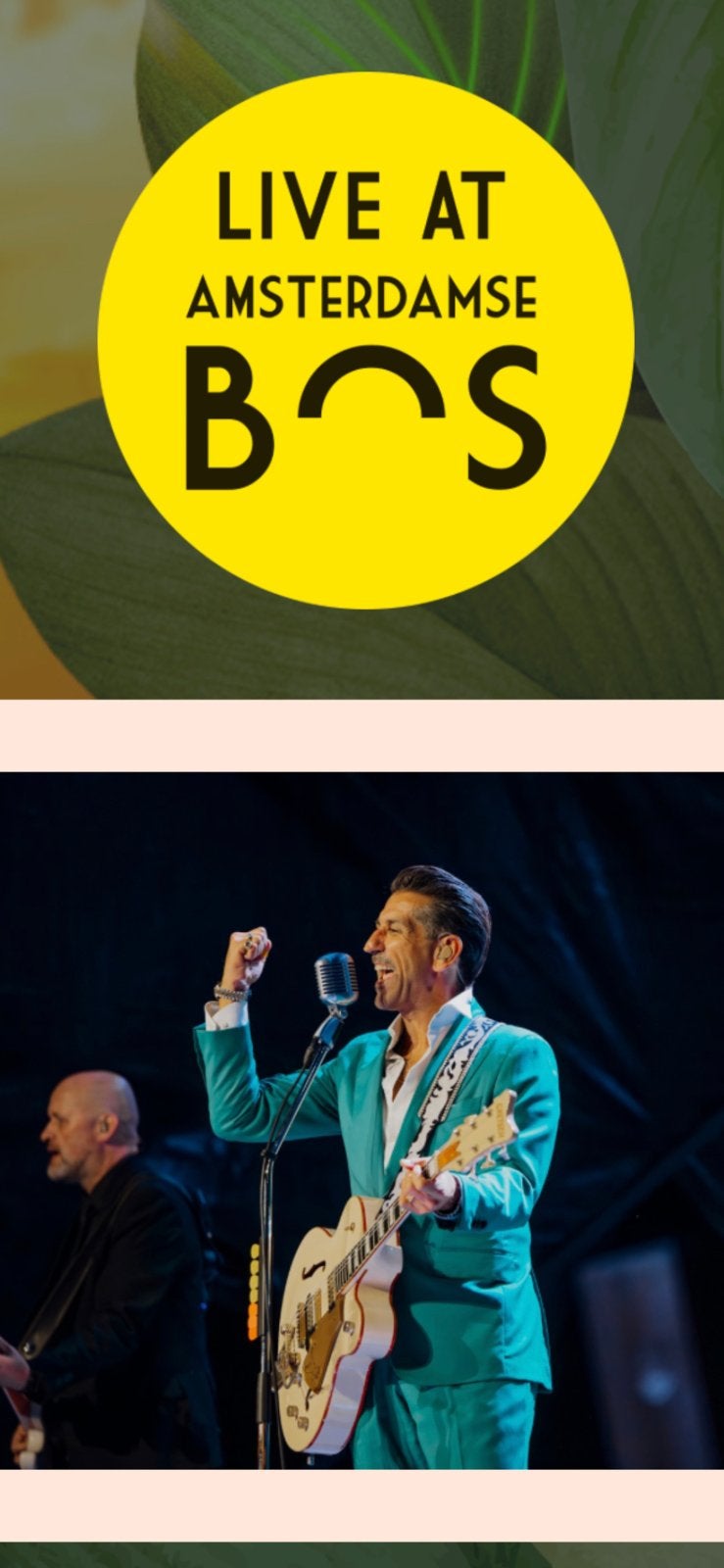 2 tickets Danny Vera 30 aug Bostheater, Tickets en Kaartjes, Twee personen, Augustus