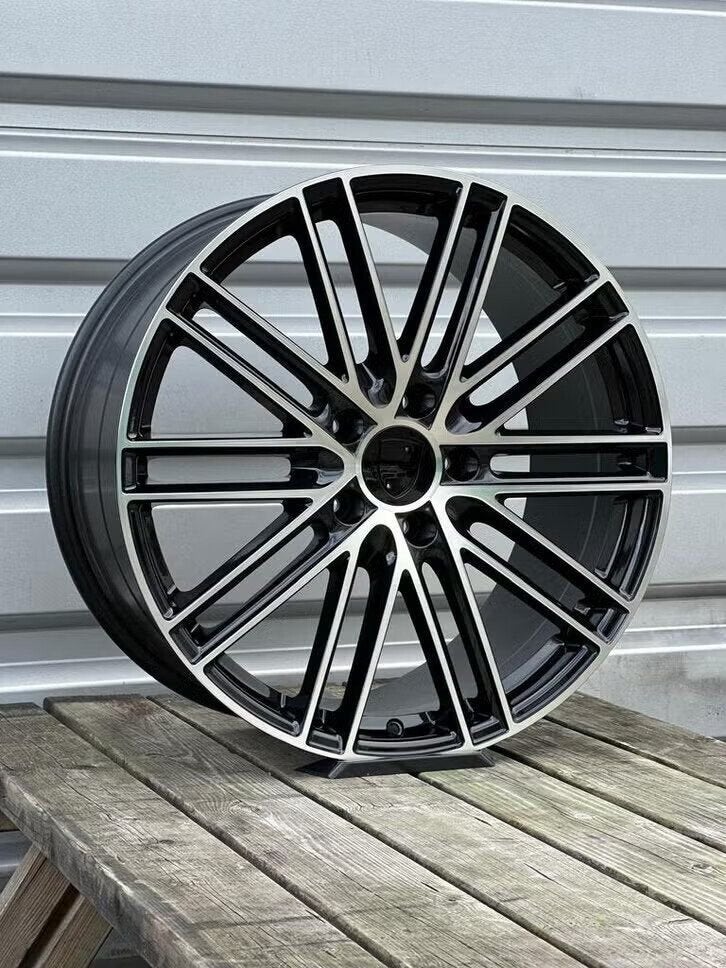 21 inch PORSCHE PANAMERA TURBO S Look Sportvelgen CAYENNE, Gebruikt, Velg(en), -, -