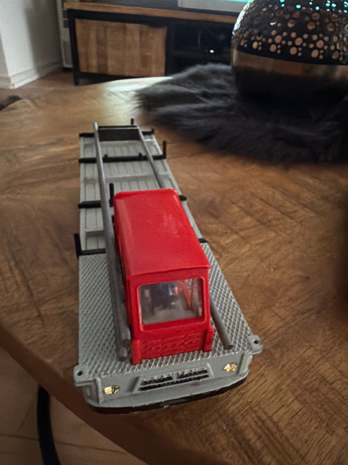 Dinky Toys France Saviem Pijp Transporter -, Gebruikt, Dinky Toys, Ophalen of Verzenden, Bus of Vrachtwagen