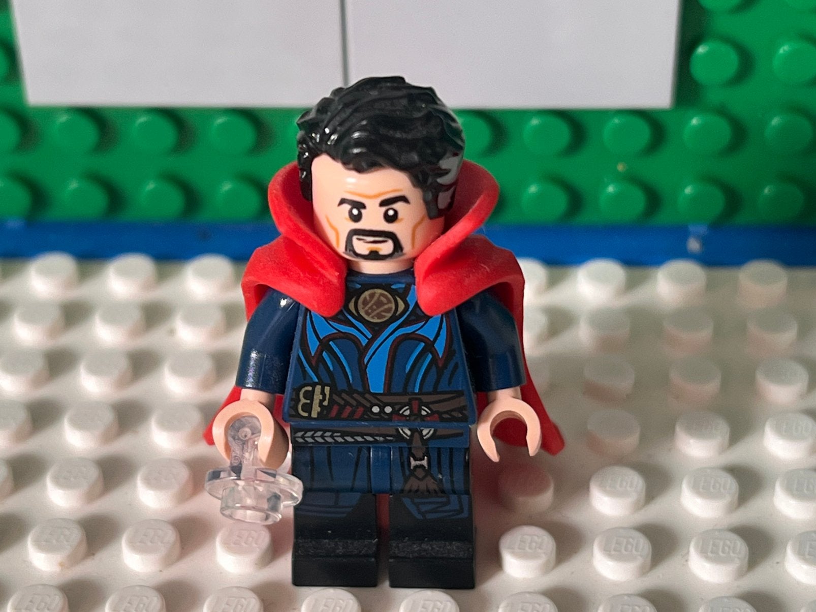 Lego marvel minifiguur doctor strange sh, Ophalen of Verzenden, Zo goed als nieuw