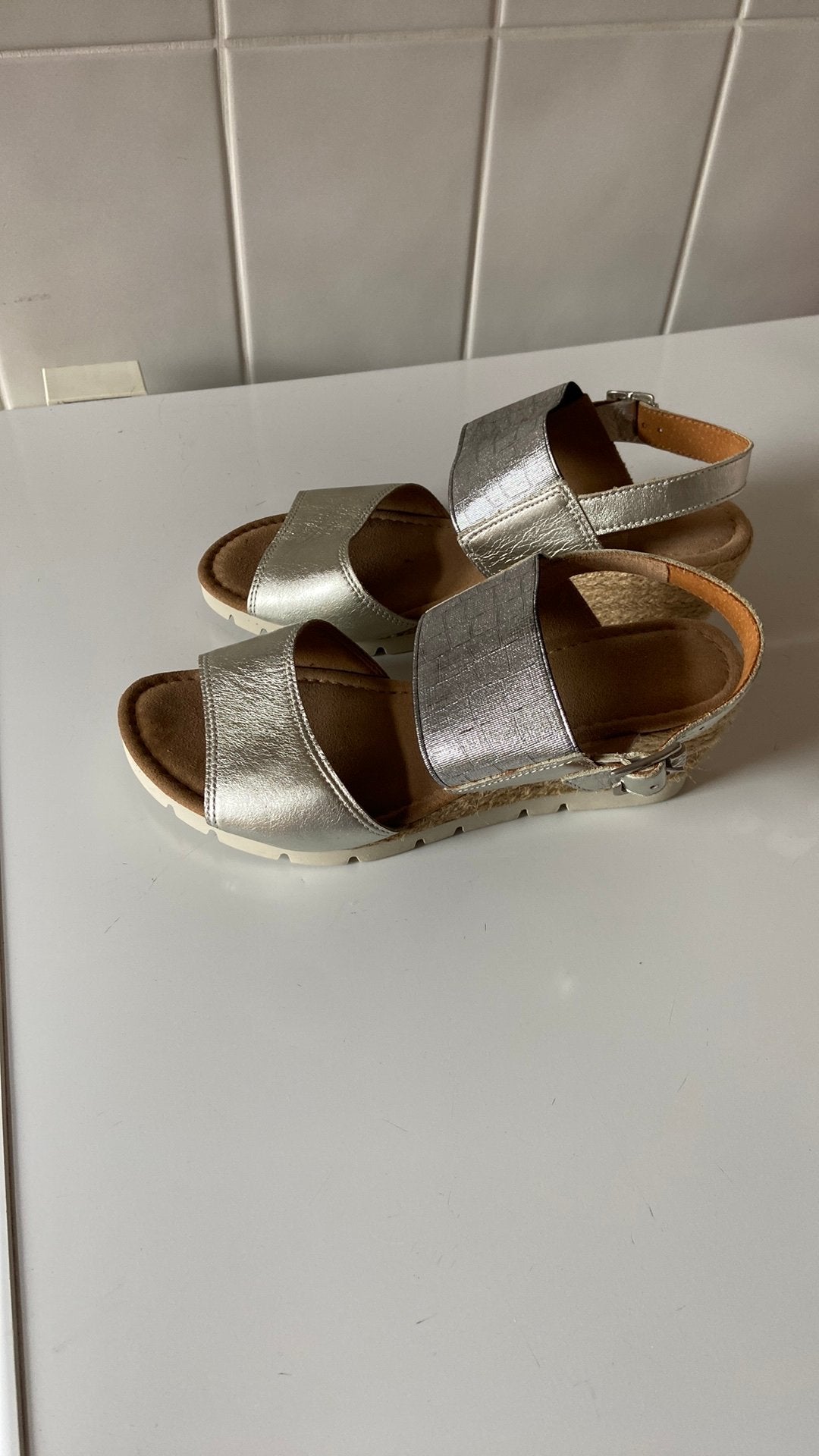 Gabor sandalen mt 5 is mt 38 zgan, Overige kleuren, Zo goed als nieuw, Sandalen of Muiltjes, Ophalen of Verzenden