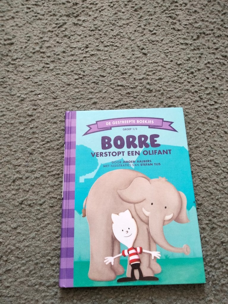 Borre verstopt een olifant - Jeroen Aalbers, Ophalen, Fictie algemeen, Zo goed als nieuw, Jeroen Aalbers