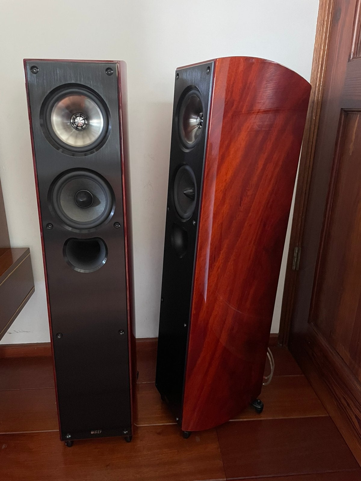 Kef XQ30 luidsprekers, Ophalen, Vloerstaande luidspreker, 120 tot 150 watt, Zo goed als nieuw