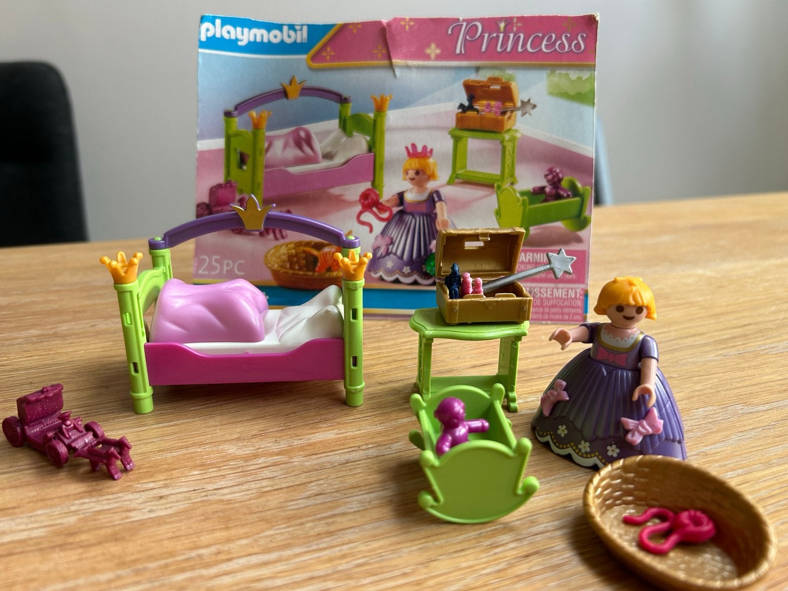 Playmobil Princess Slaapkamer (set 6852), Ophalen of Verzenden, Zo goed als nieuw, Meisje