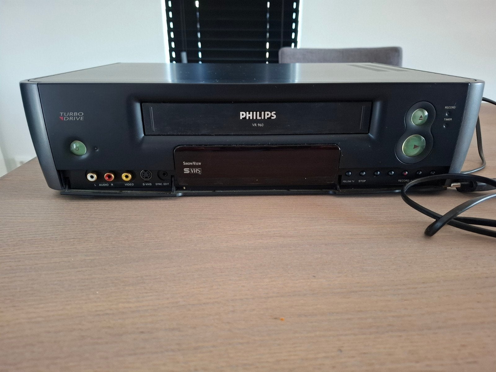 Philips VR960 S-VHS Videorecorder, Audio, Tv en Foto, Ophalen of Verzenden, Gebruikt, VHS-speler of -recorder