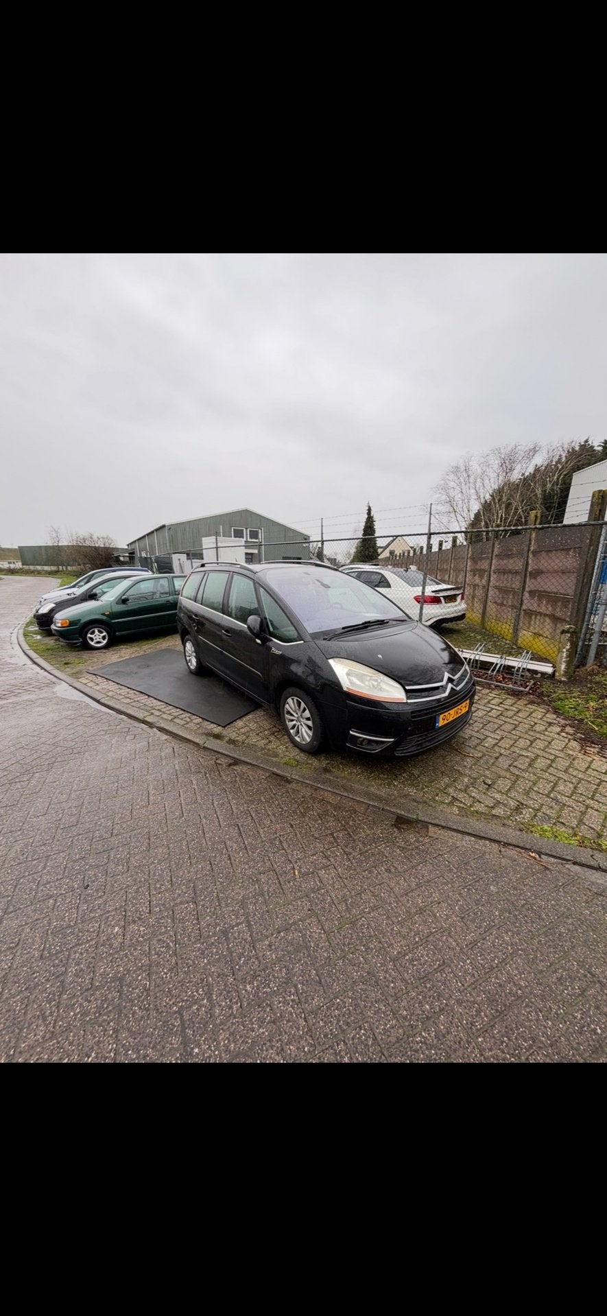 Citroen Grand C4 Picasso 1.6 THP Business 7p AUTOMAAT DEFECT, Auto's, Stof, Gebruikt, Zwart, 4 cilinders