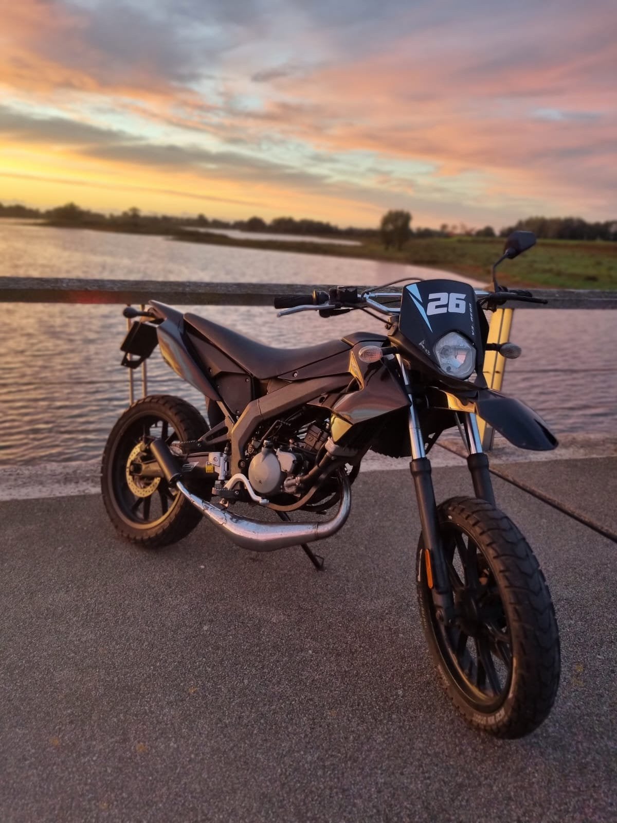 Derbi drd-xtreme brommer met kenteken, Ophalen, Gebruikt, Maximaal 45 km/u