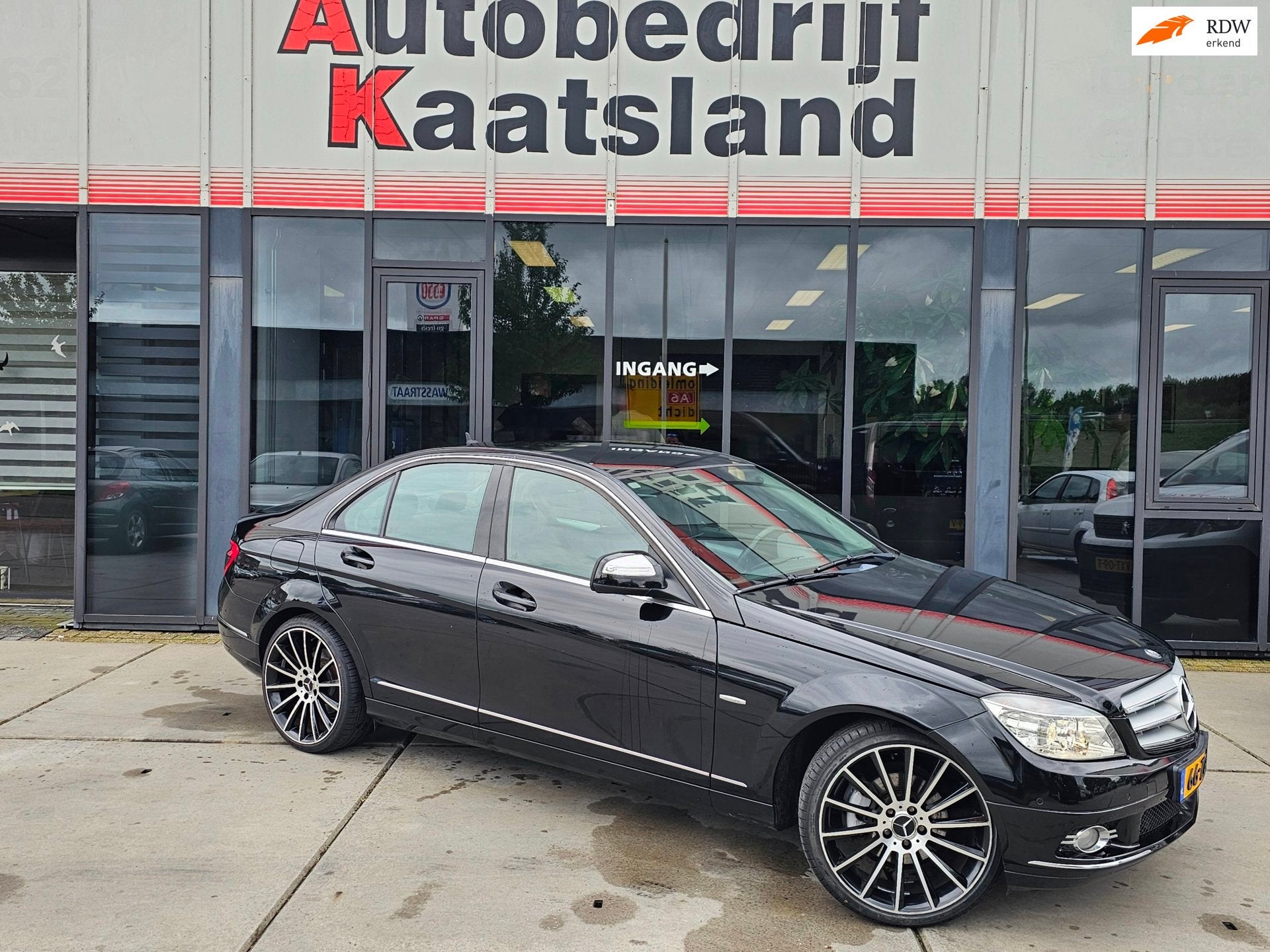 Mercedes-Benz C-klasse 280 Avantgarde - Automaat - Cruise -, Auto's, Automaat, Achterwielaandrijving, Leder en Stof, Grijs